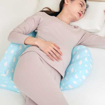 孕妇左侧卧枕头胎保斜坡垫产科促愈枕侧睡托腹支撑枕夹腿长条抱枕