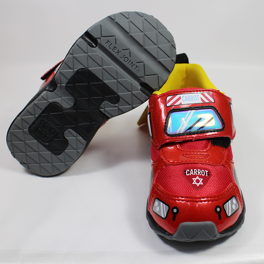 (EX) MOONSTAR 月星 功能童鞋 玩耍系列 3E宽楦消防车 CRC23422红