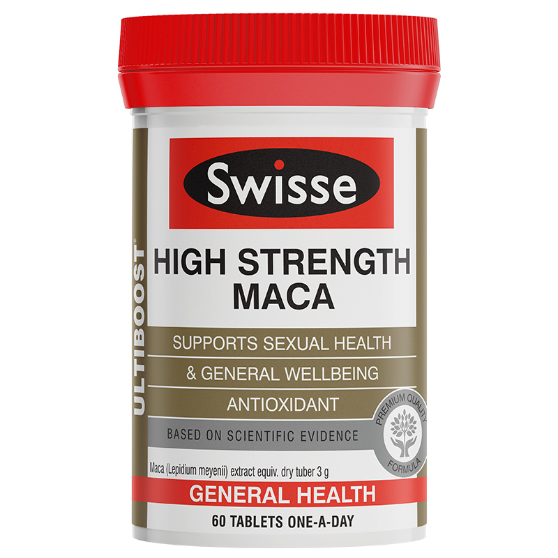 Swisse高浓度玛咖片男性成人保健品男性滋补释放活力秘鲁玛卡片