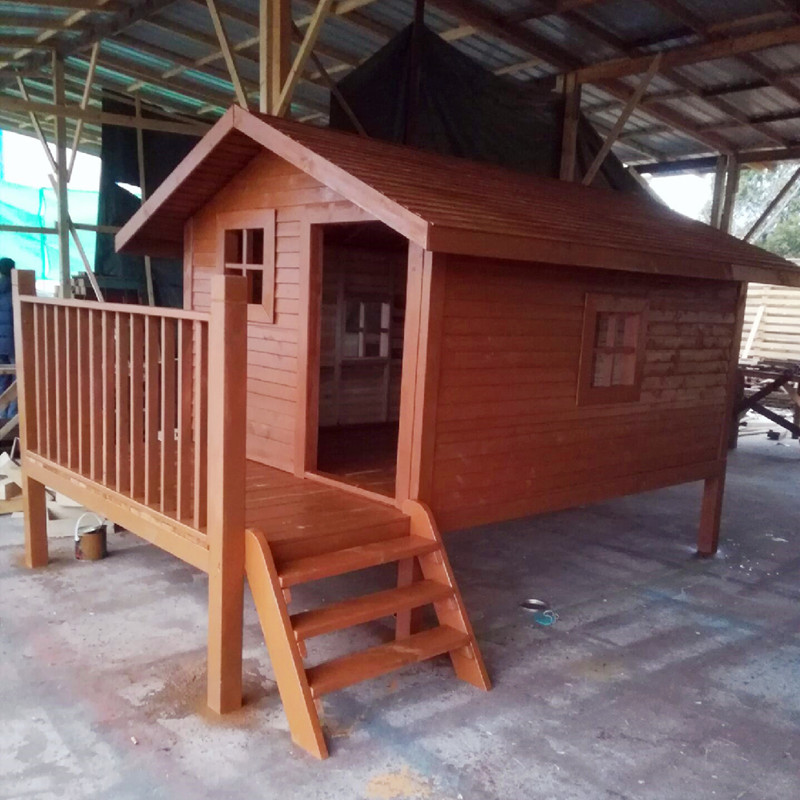 新品木屋门岗移动亭现货木屋售票亭儿童木屋设备房定制彩色小房子