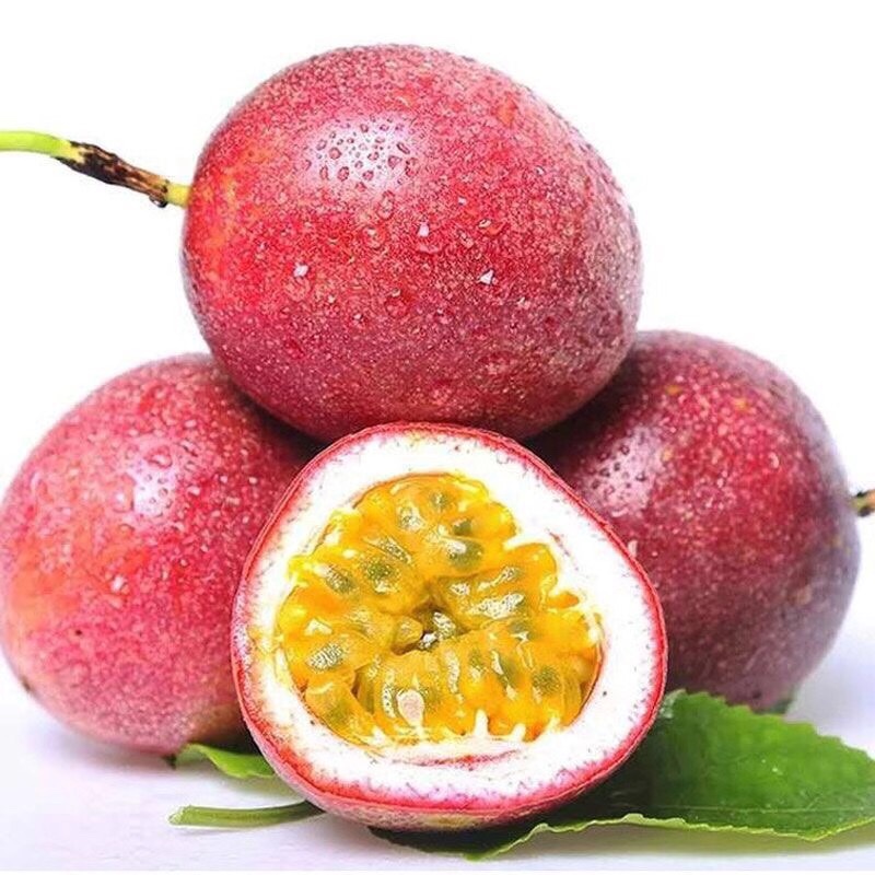 贵州罗甸酸甜可口紫皮百香果果园现摘现发10斤装新鲜孕妇老人水果