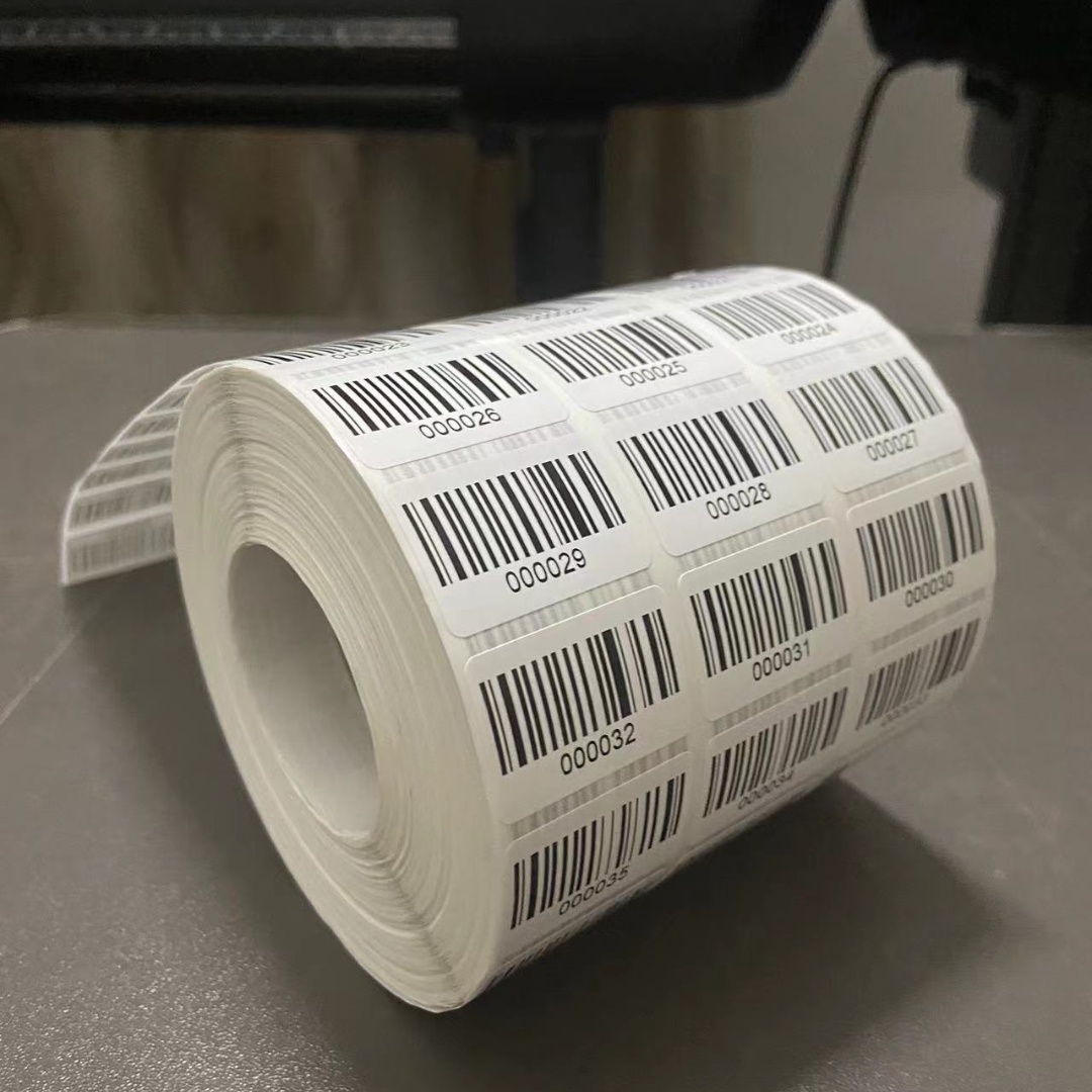 代打印不干胶条形码定制作图书馆服装流水号印刷吊牌贴纸价格标签