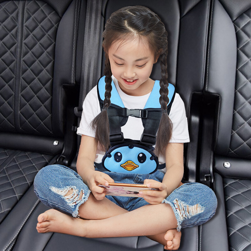 儿童便捷座椅汽车通用简易车载便携式绑带辅助调节固定器睡觉神器