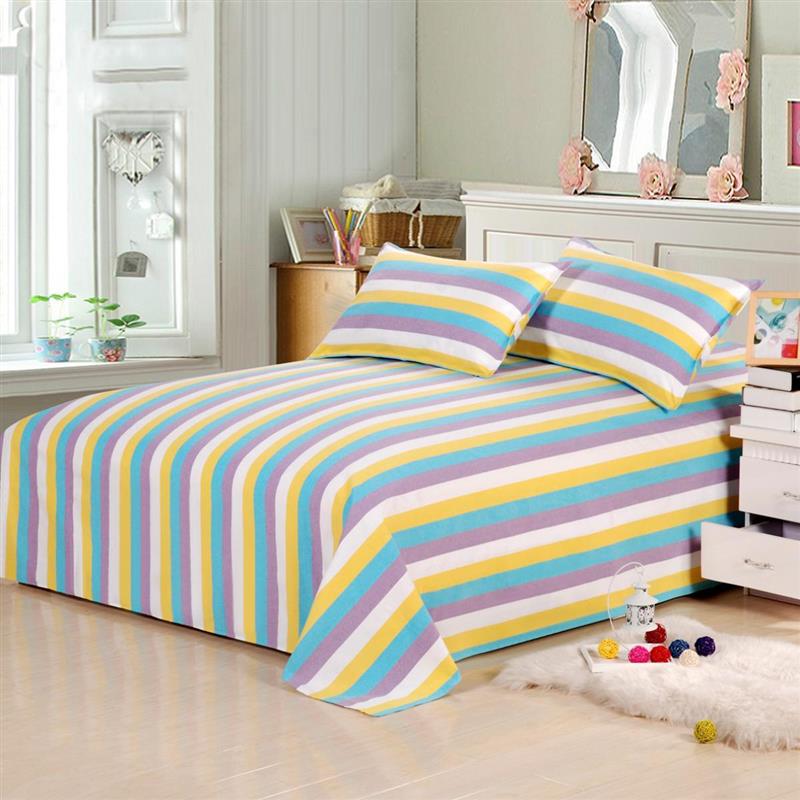 寝室床上用品粗枕布套1.8m布料加麻单件加厚棉密儿棉布被床单老人