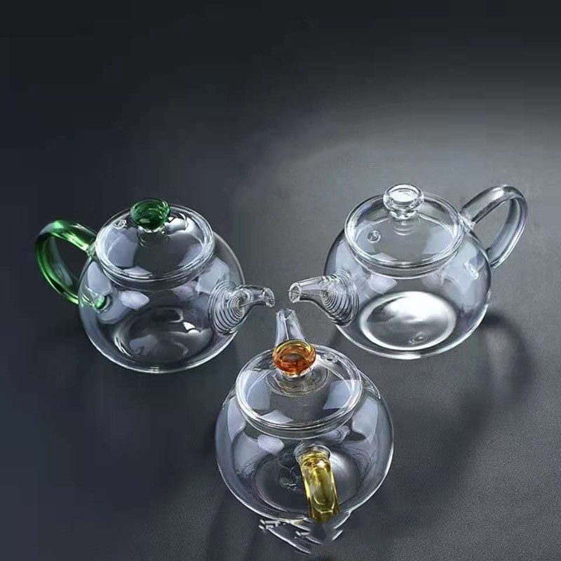 家用办公 品味养生 小茶壶加厚玻璃精品迷你功夫茶具过滤透明茶壶