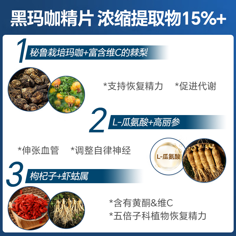 2H2D日本进口超级玛咖精片滋补男性保健品促睾肾品成人牡蛎精化片