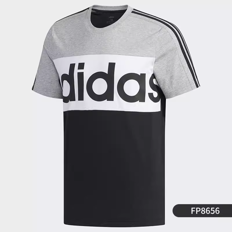 Adidas/阿迪达斯正品男子夏季新款运动休闲圆领透气短袖T恤FP8656