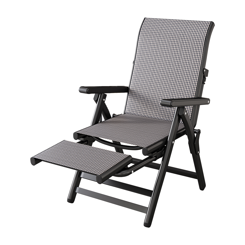 夏季躺椅折叠午休阳台靠背午睡椅休闲家用便携靠椅老人沙滩办公室