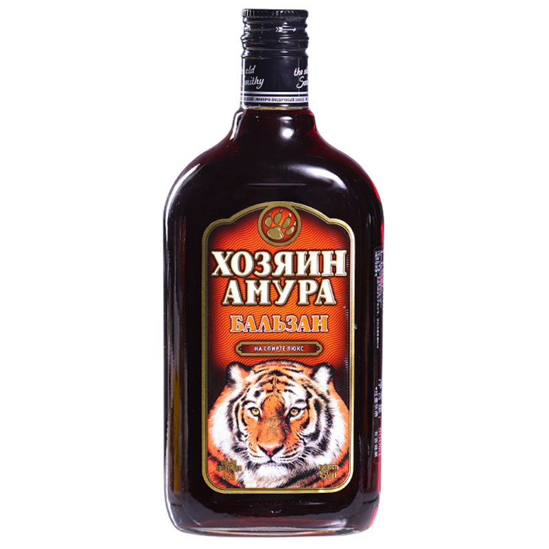 俄罗斯原装进口虎头酒伏特加阿穆尔虎鹿熊酒滋补保健配制酒保正品