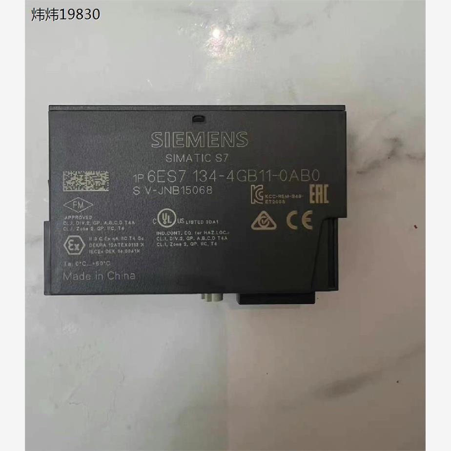 PLC西门子6ES7134-4GB11-0AB0，，如新（议价）