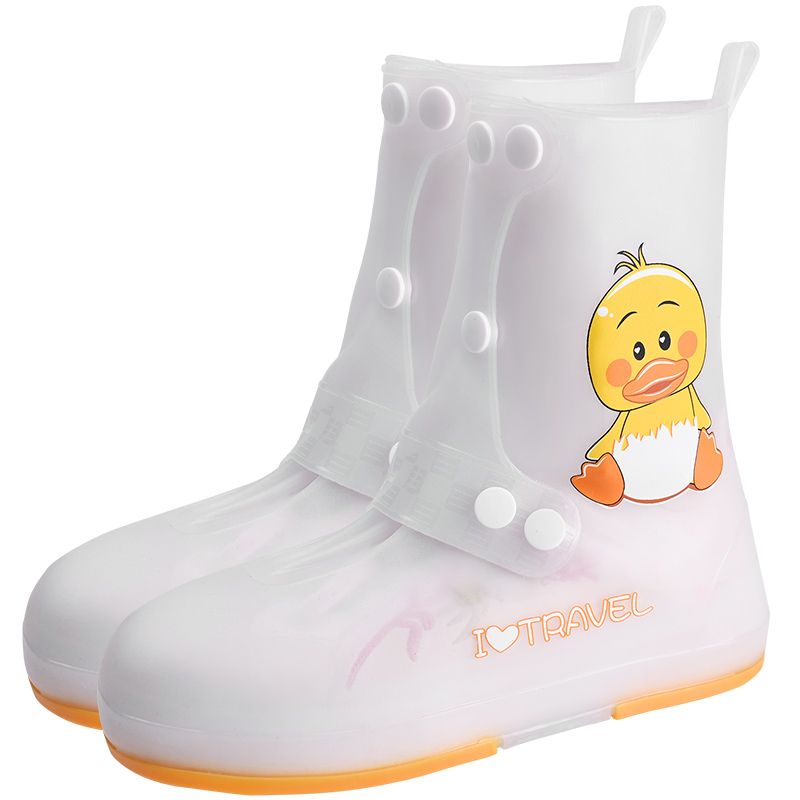 网红儿童雨鞋套防水防滑加厚耐磨男女童硅胶防雨套鞋外穿雨鞋水鞋