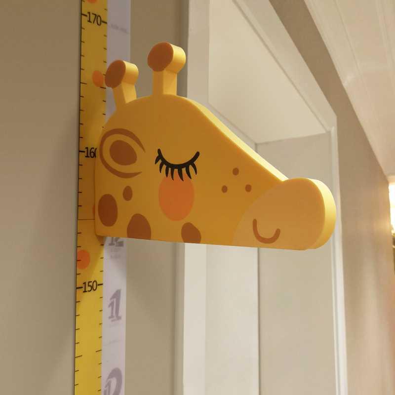 高小鹿儿童身高墙贴纸磁吸不伤墙精准测量仪宝宝小孩量身高尺神器