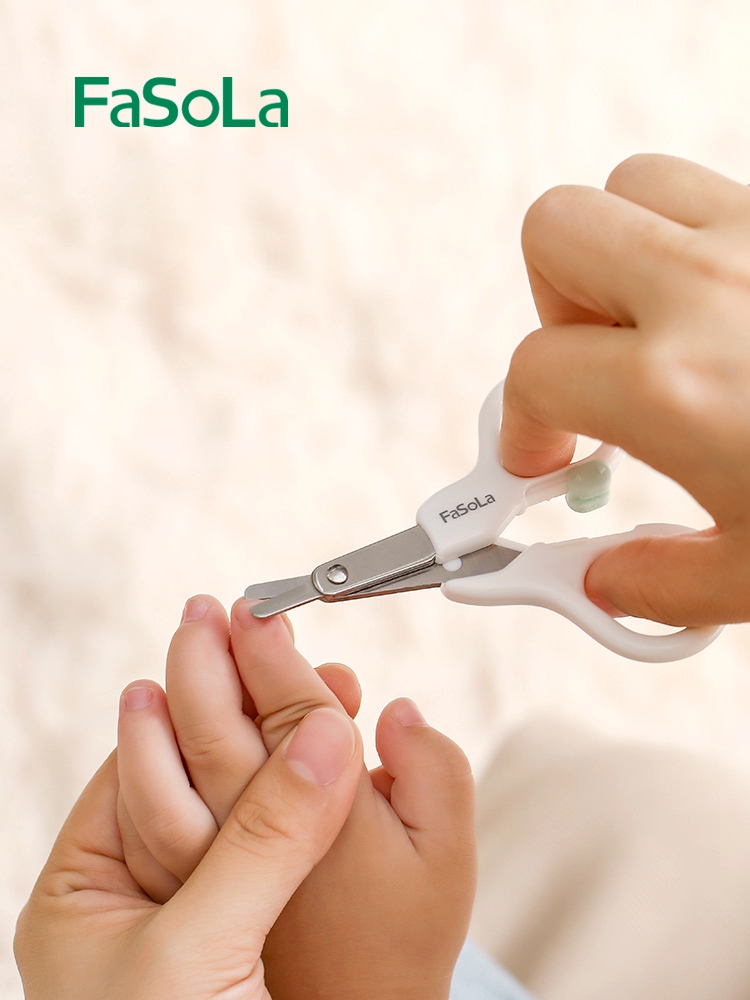 婴儿指甲剪套装安全防夹肉宝宝指甲钳神器新生婴幼儿专用儿童用品