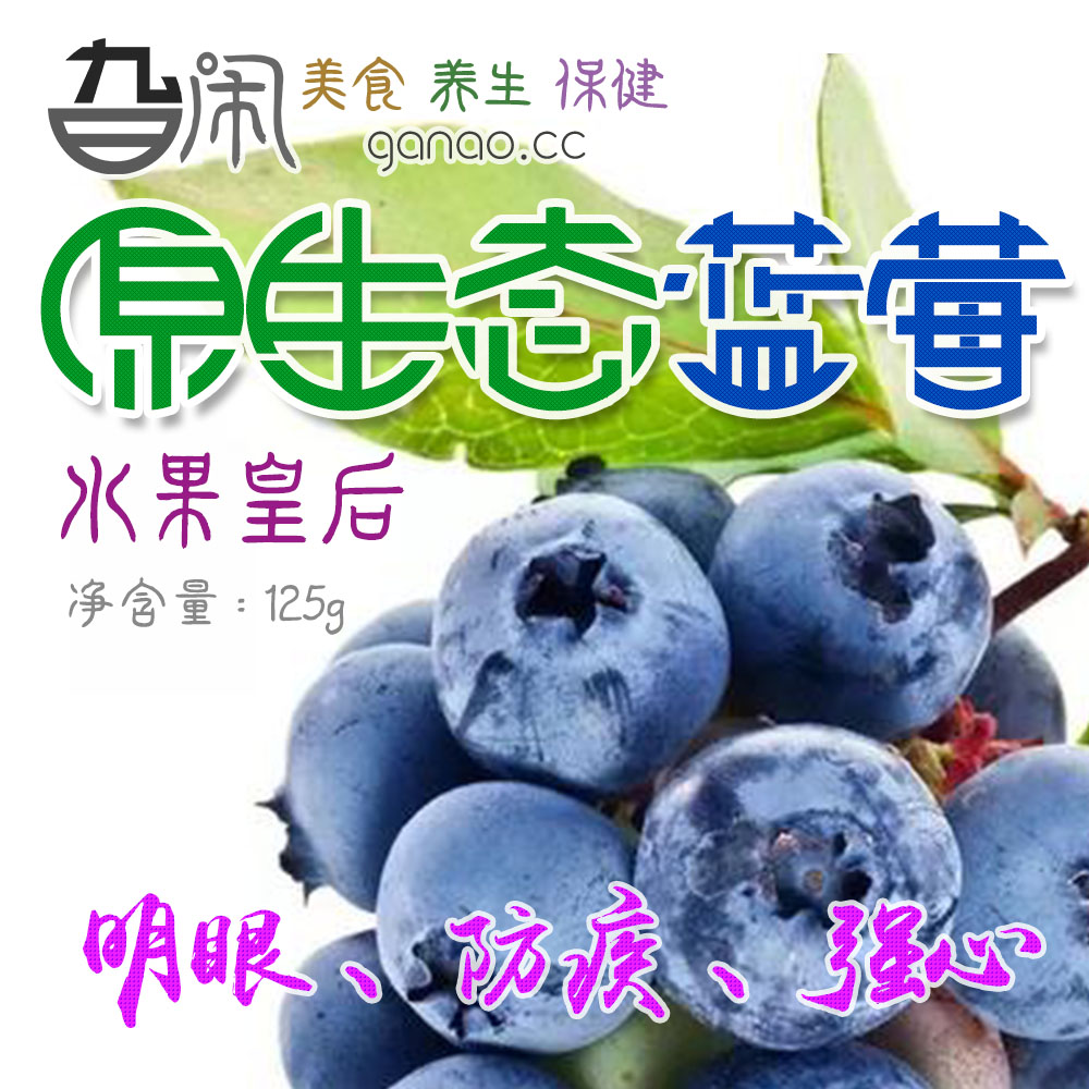 旮闹高原现摘新鲜蓝莓原生态无农药免疫力露天自然生长送孕妇水果