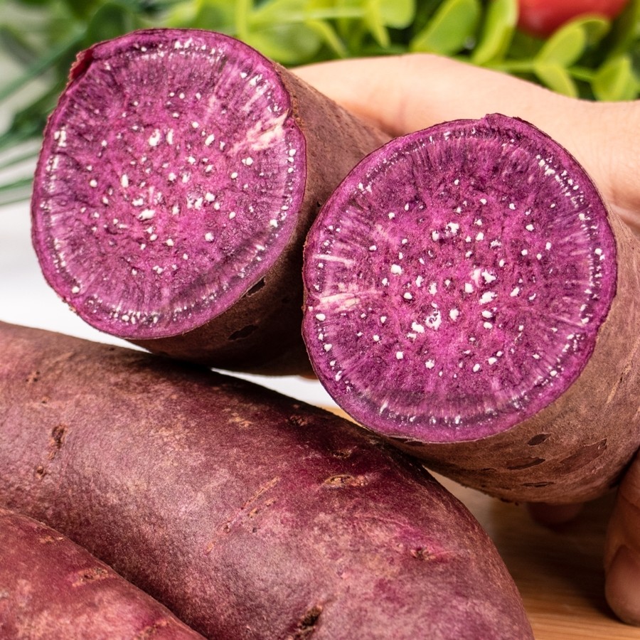 贵州新鲜紫薯农家自种沙地红薯孕妇香甜粉糯紫罗兰地瓜5/10斤