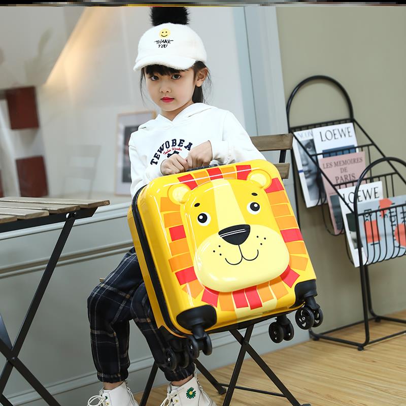 儿童行李箱女孩10岁18寸旅行箱学生行李箱20寸万向轮小孩子登机箱