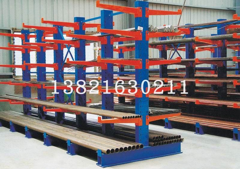 天津正豪重型悬臂托臂货架五金钢管钢筋木材管材型材货架材料货架