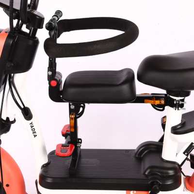 新电动自行车前置宝宝座椅u儿童安全座椅电动车加厚坐U垫可折叠品