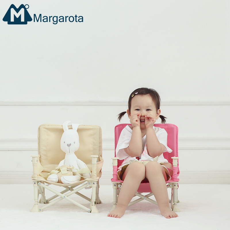 宝宝餐椅可折叠靠背露营椅儿童户外野餐椅拍照椅便携婴儿学坐椅子
