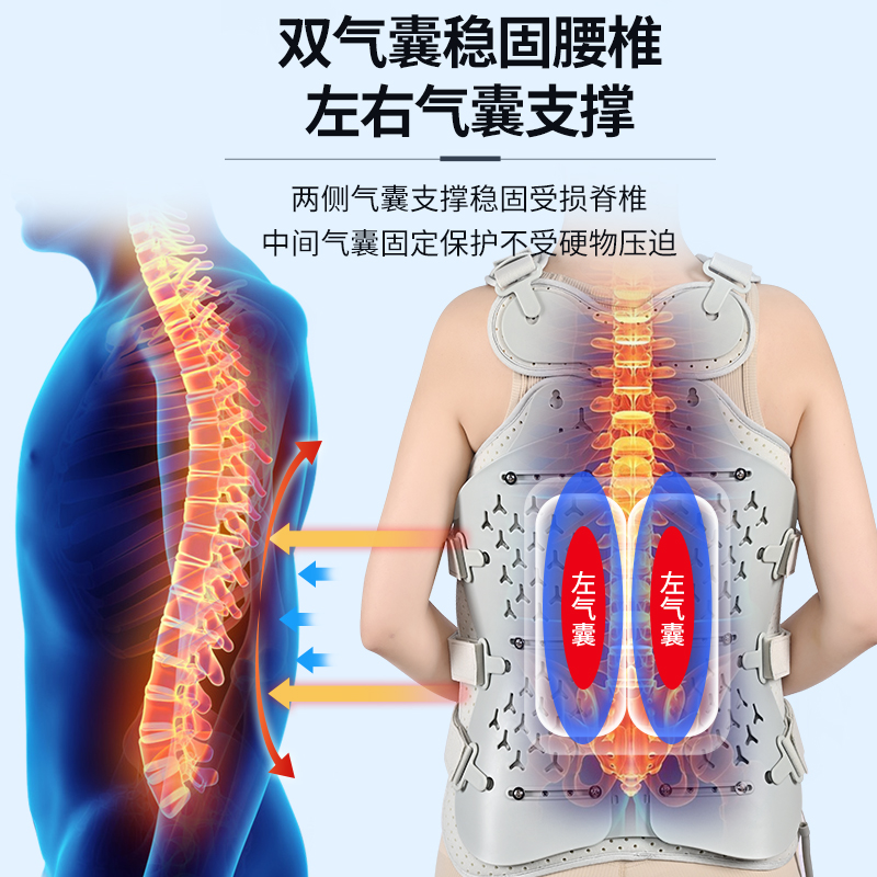 医用胸腰椎固定支具术后康复护具腰椎压缩性骨折脊柱支撑护腰支架