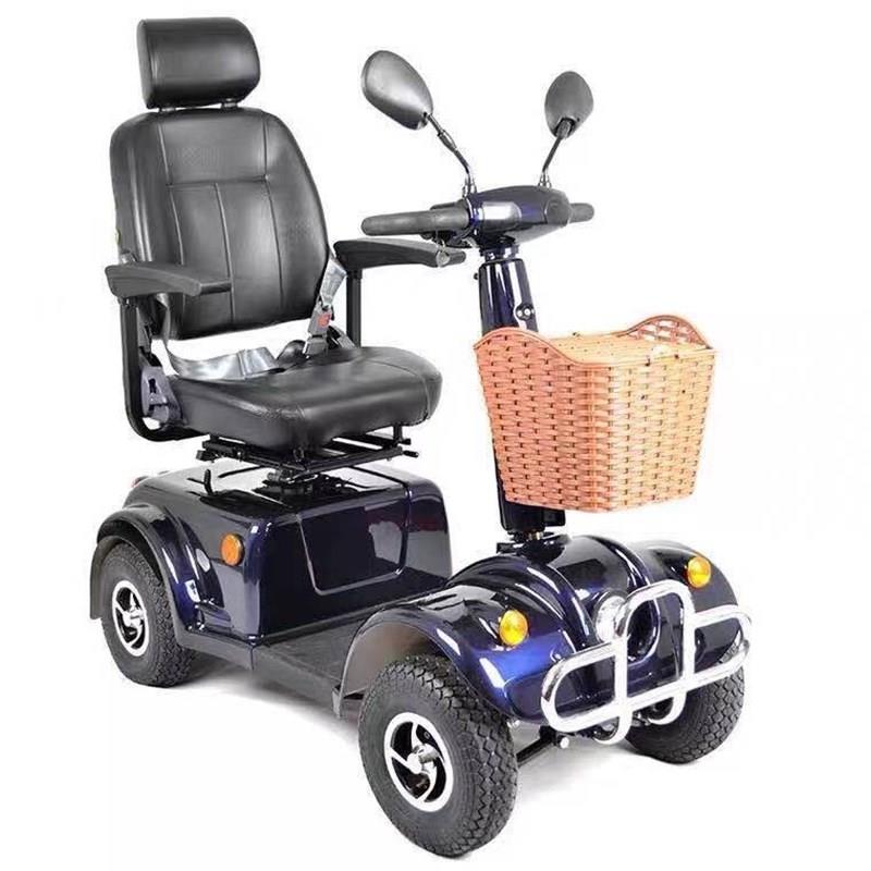 信步XB-A电动四轮车老人代步车自动煞车进口智能控制器可折叠孩子