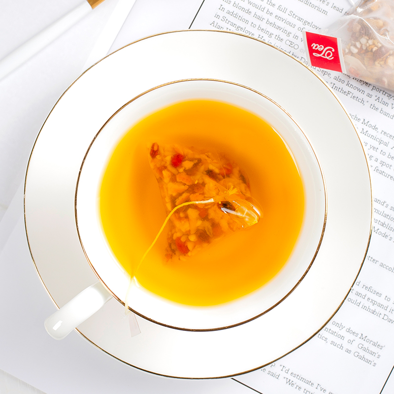 同仁堂红豆薏米祛湿茶去芡实湿气重男女性养生花茶湿胖茶排油茶