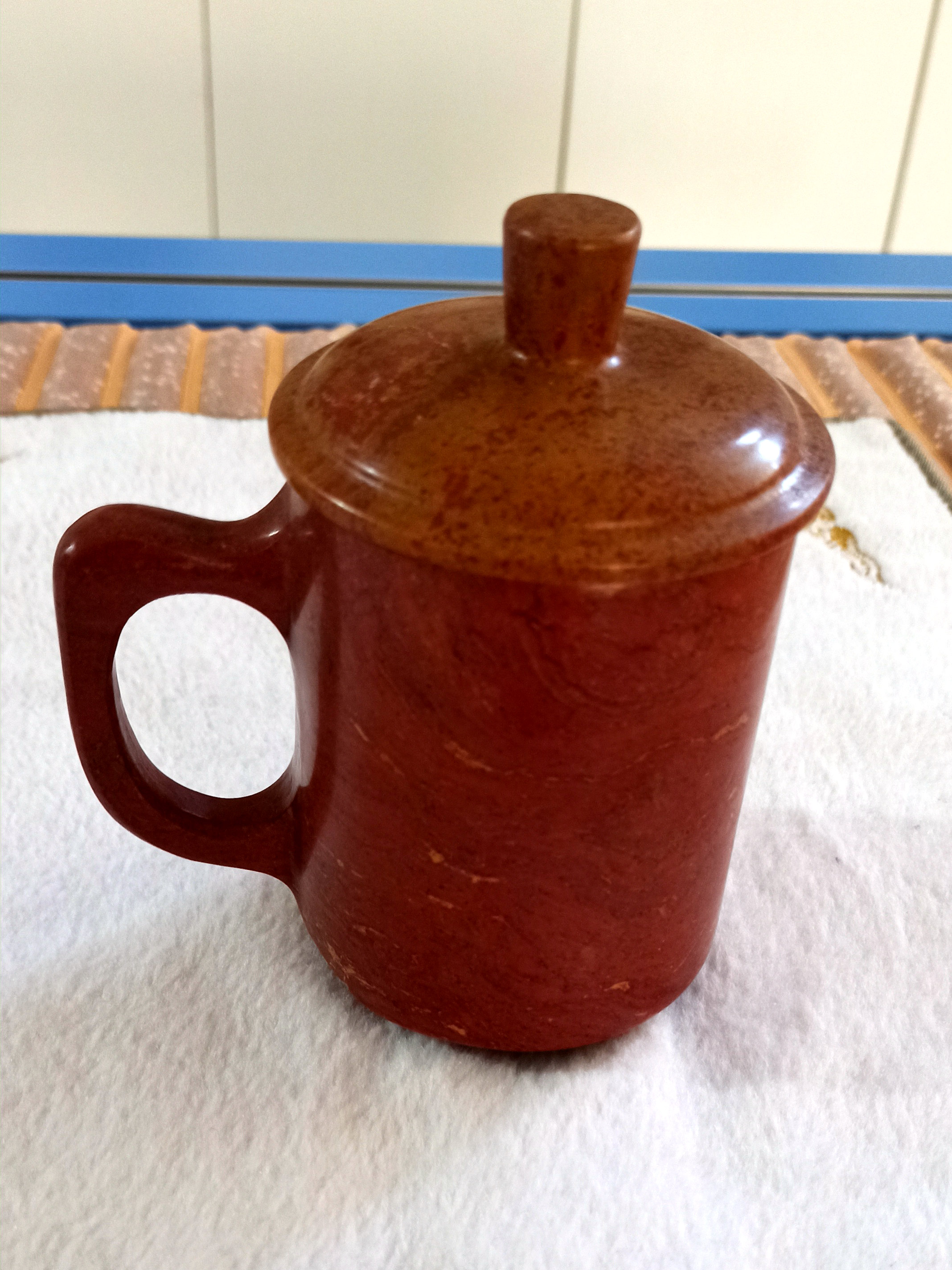 茶杯 水杯 正品泗滨砭石杯子 改善水质 酸碱度 养生杯