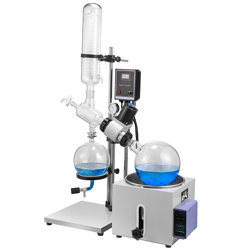新品实验室小型2L3L5L蒸s馏萃取提纯分离旋转蒸发仪器RE-201D301D