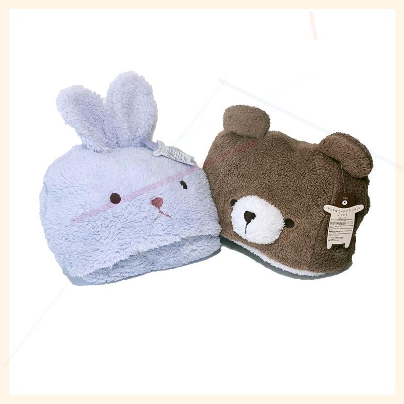 【节日福利】ONEDAY小兔连帽披肩毯卡通保暖加厚多种用途秋冬季