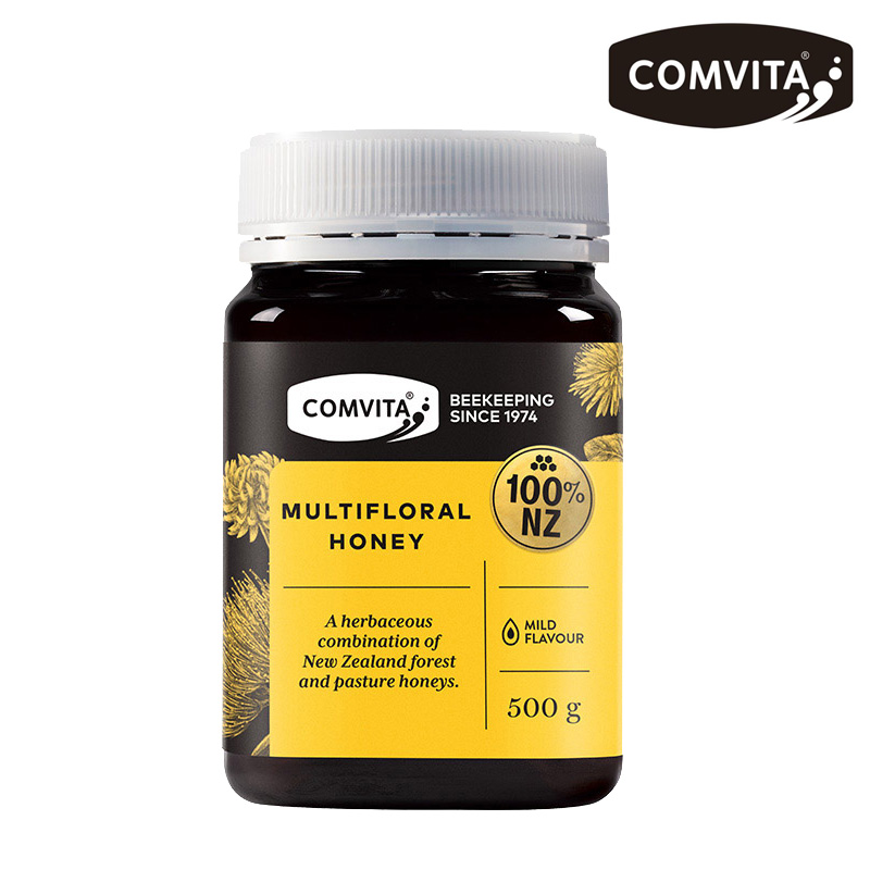澳洲新西兰原装进口COMVITA康维他纯正天然百花蜂蜜500g 多花种蜜
