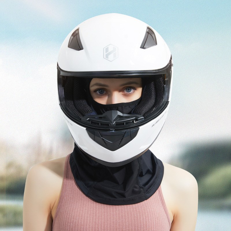 防晒面罩骑行摩托机车全脸冰丝头套内衬男女春夏抗UV头套