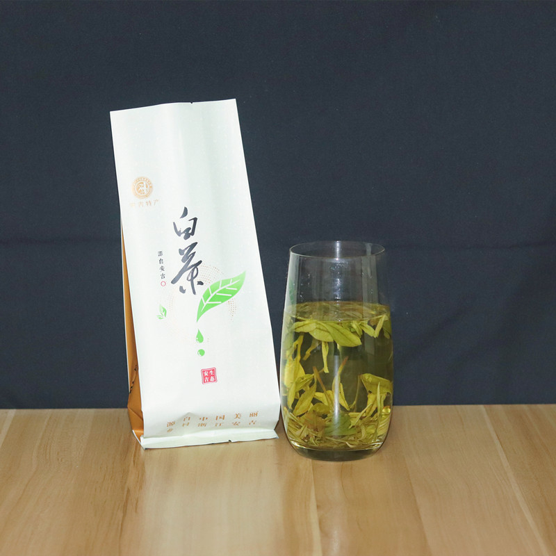 安吉白茶2024年新茶正宗白茶125g袋装口粮茶叶绿茶老人喝的养生茶