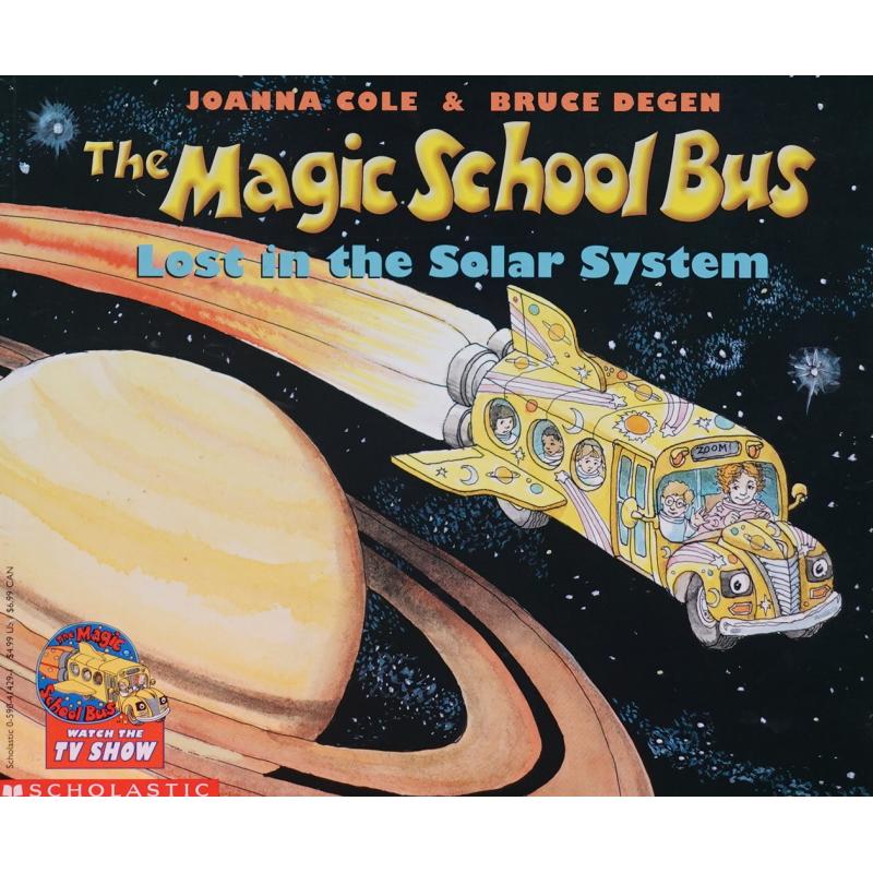 The Magic School Bus Lost In The Solar System by Joanna Cole Bruce Degen平装Scholastic神奇校车系列: 迷失太阳系