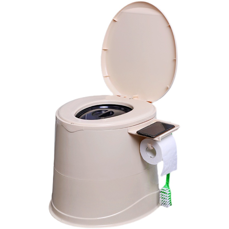 可移动孕妇坐便器老人便携式马桶塑料室内防臭痰盂尿桶蹲厕坐便椅