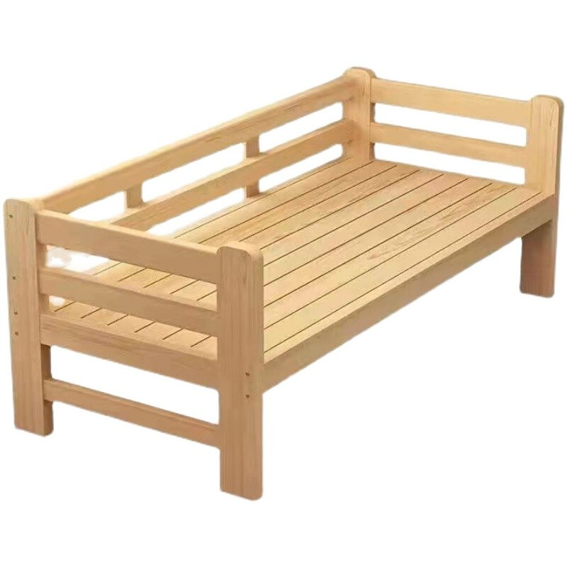 实木拼接床加宽床边定制儿童z床带护栏经济型单人小床婴儿拼接