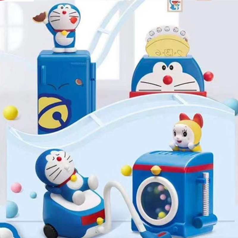 2021肯德基机器猫儿童玩具KFC小叮当奇思妙想家用电器哆啦A梦公仔
