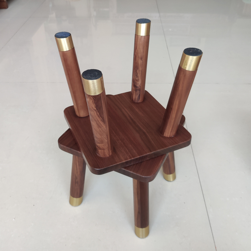 全实木小方凳小户型客厅茶几凳子网红创意木头儿童专用洗脚小板凳