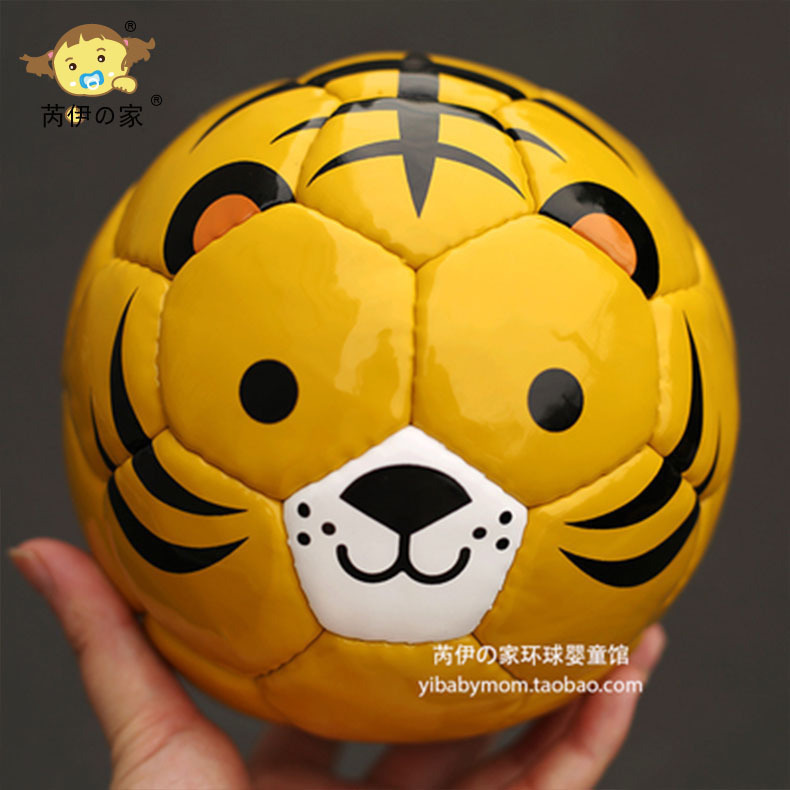 精致手工缝制 日本足协标准SFIDA儿童宝宝动物足球 进口正品玩具