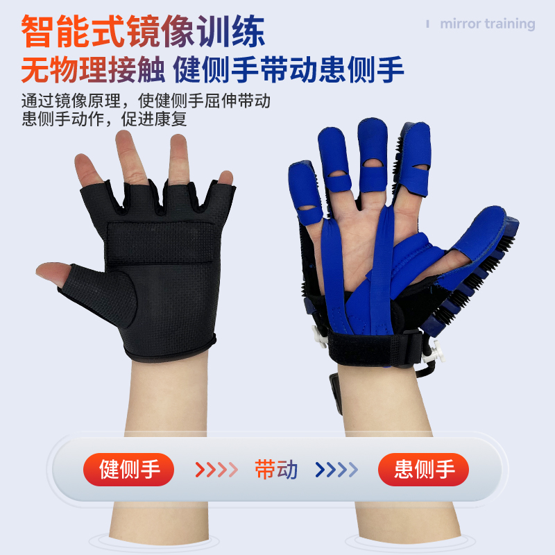 速发手部手指康复训练器材五指偏瘫锻炼中风屈伸手功能马达器人手