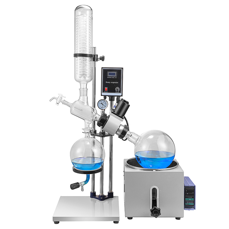 新品实验室小型2L3L5L蒸s馏萃取提纯分离旋转蒸发仪器RE-201D301D