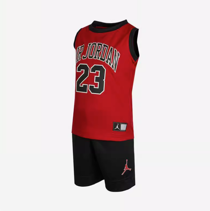 Nike耐克正品JORDAN儿童透气篮球运动训练套装CZ1992CZ1993CZ1991