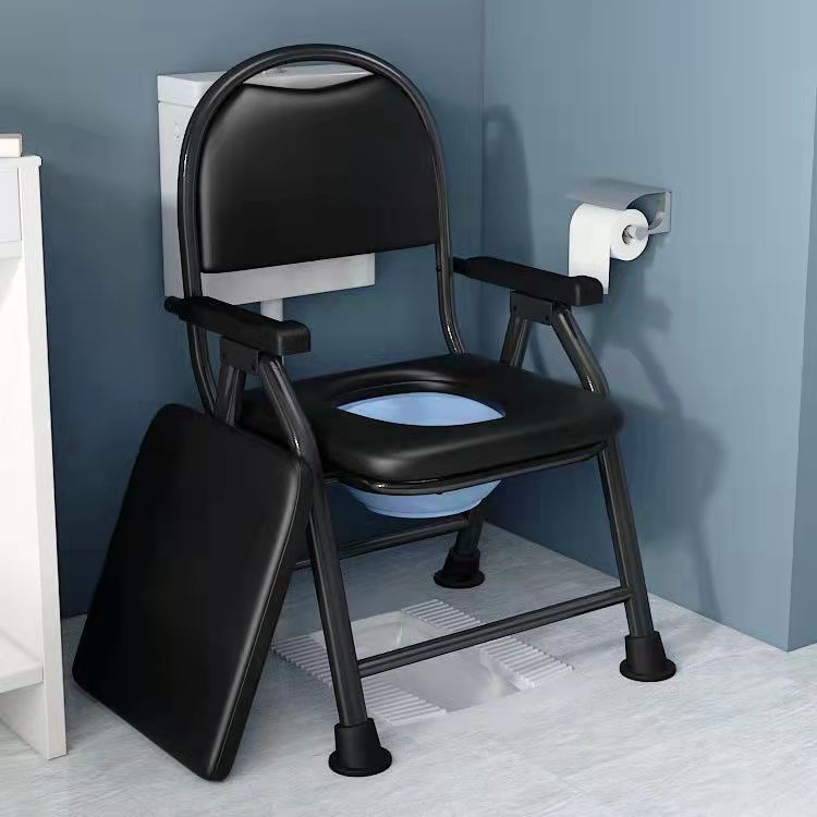 老年坐便器移动马桶可折叠病人孕妇坐便凳子老人家用厕所坐便椅子