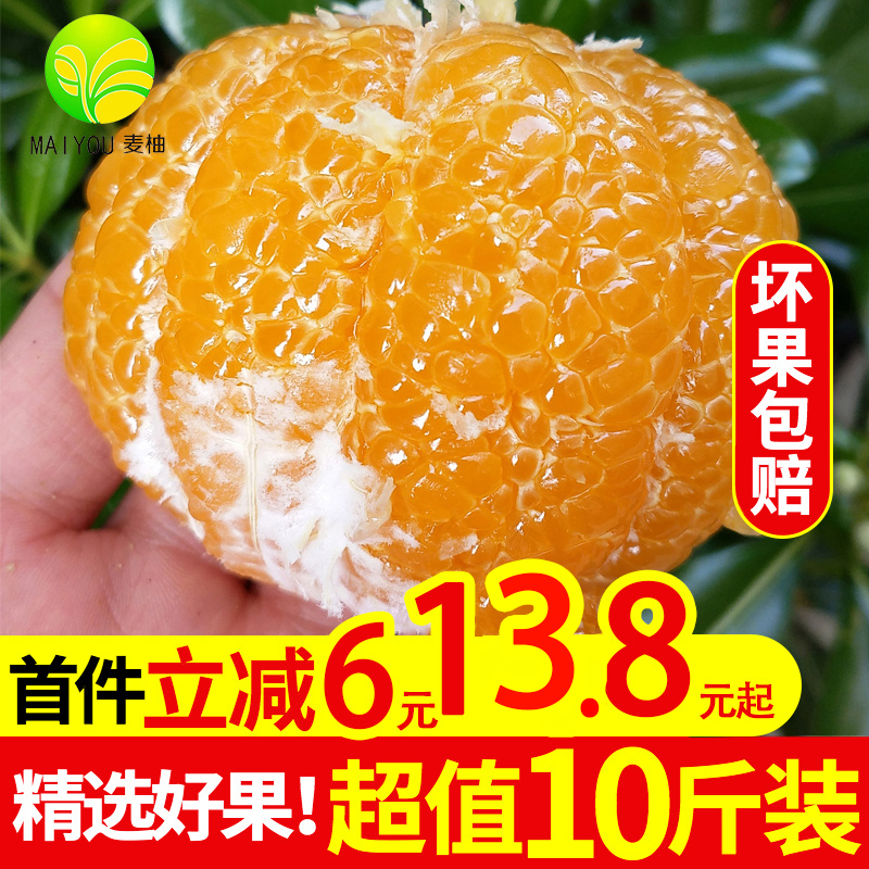 常山胡柚2023正宗新鲜柚子原产地采摘当季孕妇水果正宗老树10斤装