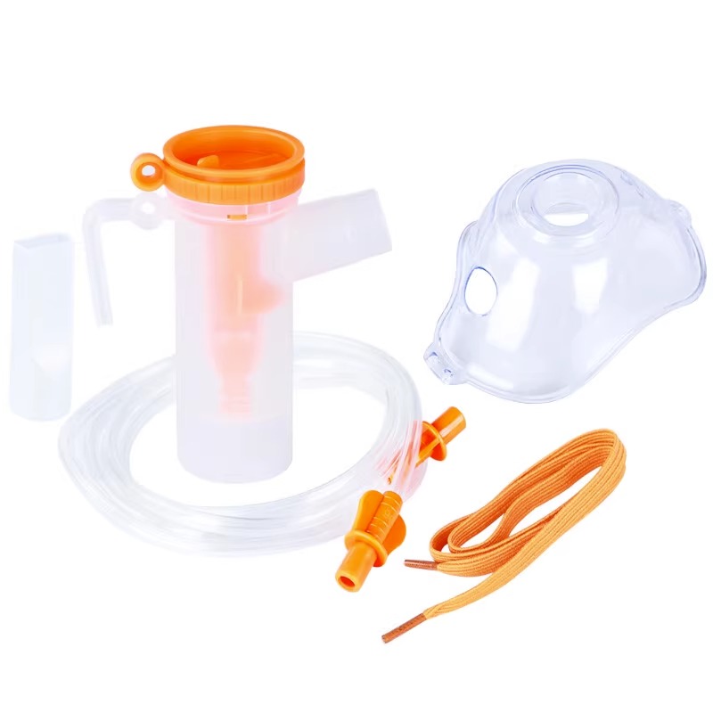 医用雾化器面罩通用儿童成人杯吸入机配件管咬嘴头一次性喷雾家用