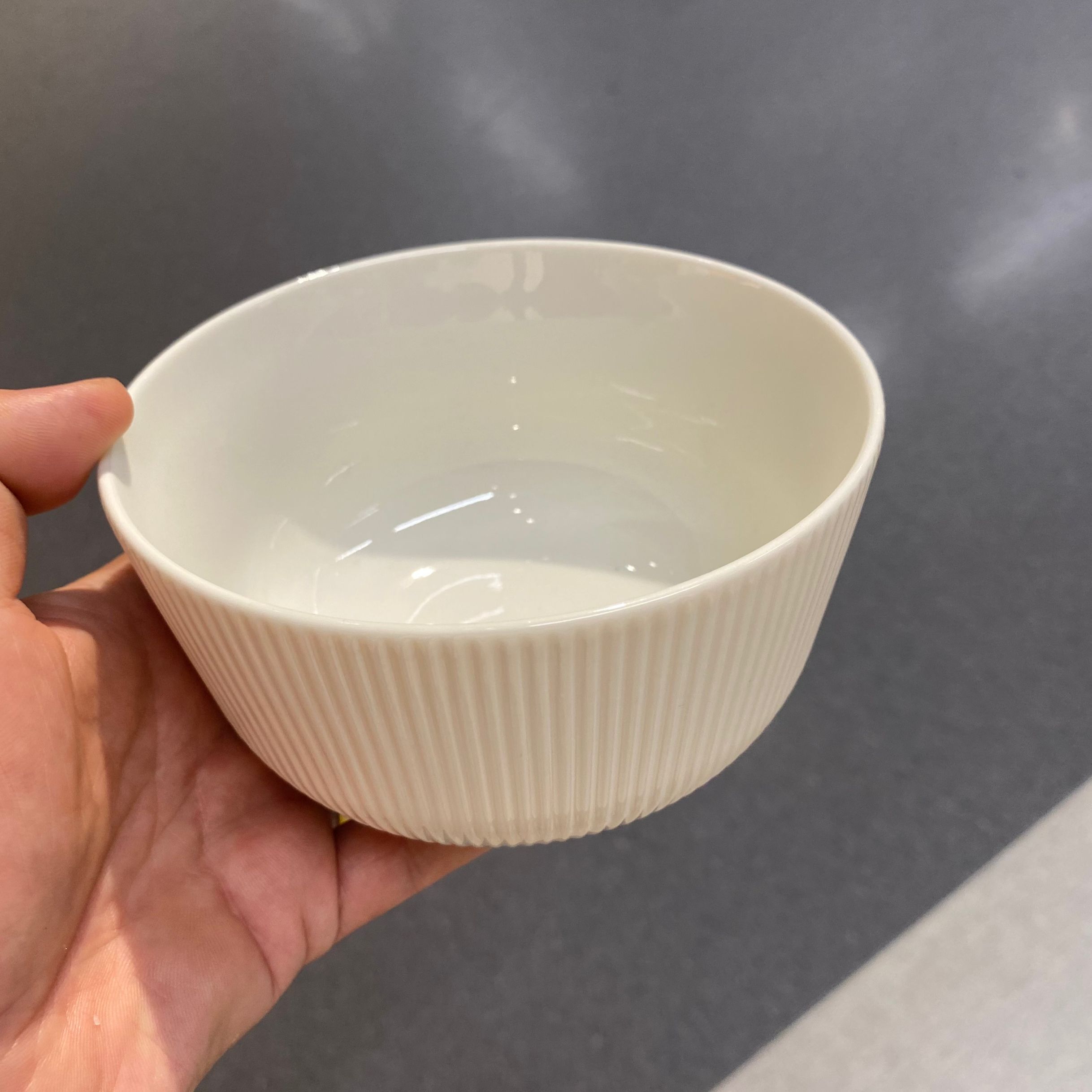 IKEA宜家乌方特里格特 碗吃饭碗 家用米饭碗餐具面碗汤碗简约个性