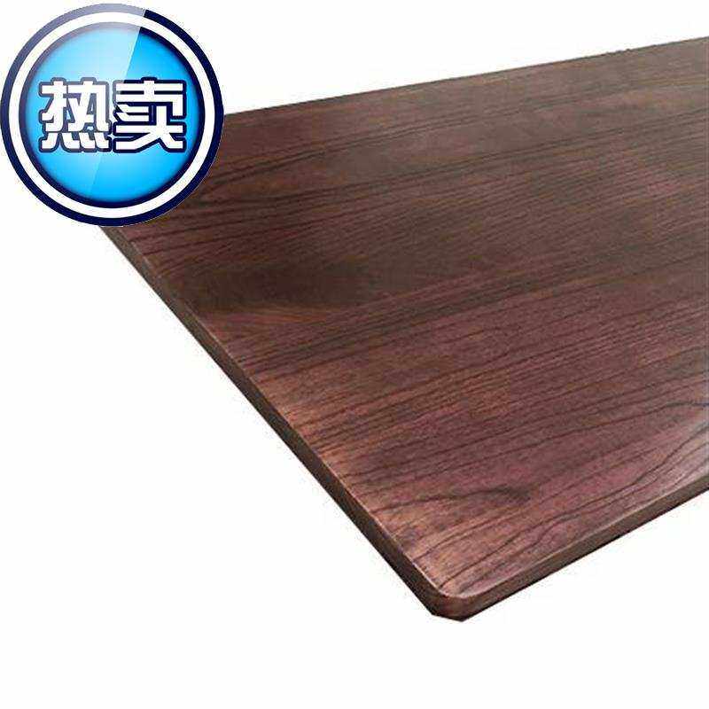 台面材窗木料办公桌白实木板木木方台新款原木定制椿面板
