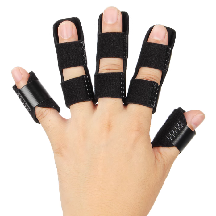 护指手指套手指夹板固定器手指保护指头伸肌腱断裂儿童成人