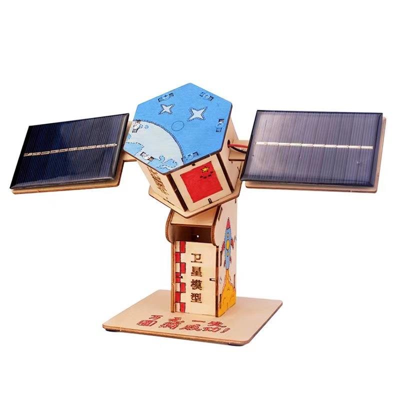 科学实验玩作具手儿工太阳卫能星科学小制童益智82954玩具学校教