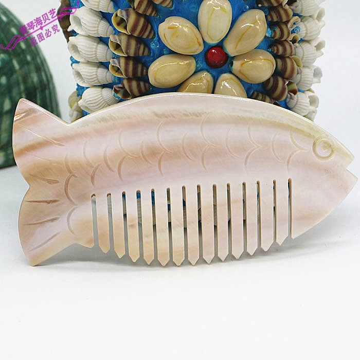天然贝壳珍珠母贝梳子贝壳工艺品b保健梳子刮痧板创意礼品礼物