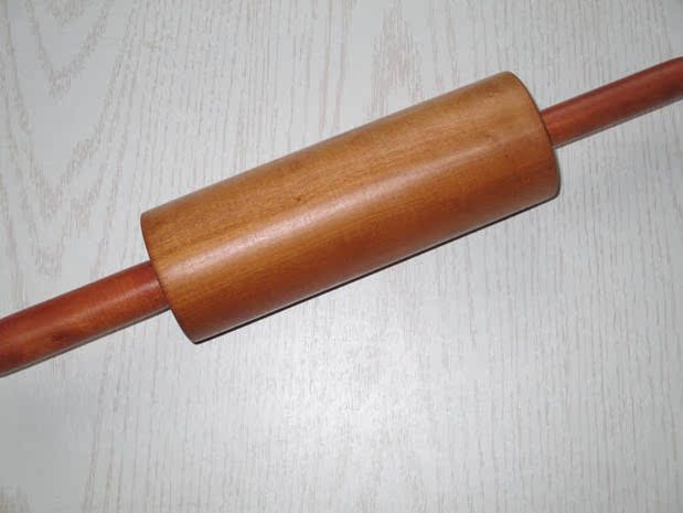 枣木小号轴锤总长30厘米锤长12厘米直径5.5厘米
